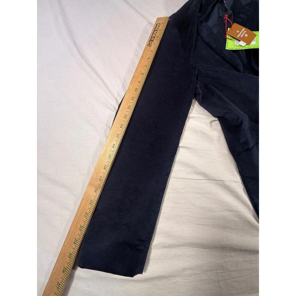 Houston White Blazer Mens Small Blue NEW Slim Velvet Texture NEW‎